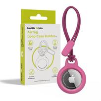 Mobile Origin Airtag Loop dėklas Holder A1, rožinės spalvos