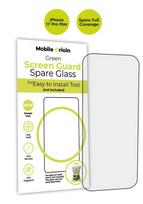 Mobile Origin Screen Guard papildomas apsauginis stiklas aplikatoriui (aplikatoriaus komplekte nėra) pilnai dengiantis – Apple iPhone 17 Pro Max