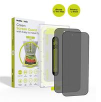 Mobile Origin Screen Guard Privacy ekrano apsauga su privatumo filtru, su Easy Aplikatoriumi, 2 pack – Apple iPhone 17 Pro Max