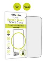 Mobile Origin Screen Guard papildomas apsauginis stiklas aplikatoriui (aplikatoriaus komplekte nėra) pilnai dengiantis – Apple iPhone Air