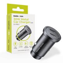 Mobile Origin Metal automobilinis įkroviklis 30W, CA13 – 2x USB-C