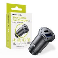 Mobile Origin Metal automobilinis įkroviklis 30W, CA12 –  USB-C, USB-A