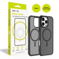Mobile Origin Hybrid MagSafe dėklas, matinės juodos spalvos – Apple iPhone 16 Pro Max