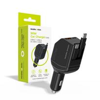 Mobile Origin 90W automobilinis įkroviklis CA22 – USB-C + USB-A, 2x USB-C kabelis