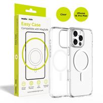 Mobile Origin Hybrid MagSafe dėklas, skaidrus – Apple iPhone 16 Pro Max