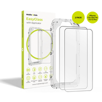 Mobile Origin EasyGlass – su Aplikatoriumi Apple iPhone 17e/16e/14/13/13 Pro, 2 pack