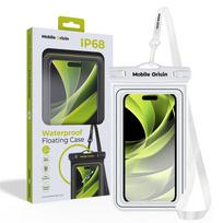Mobile Origin vandeniui atsparus plūduriuojantis dėklas 6,8″, baltos spalvos/juodos spalvos