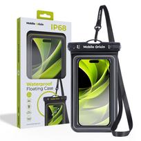 Mobile Origin vandeniui atsparus plūduriuojantis dėklas 6,8″, juodos spalvos/baltos spalvos