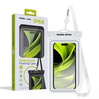 Mobile Origin vandeniui atsparus plūduriuojantis dėklas 6,5″, baltos spalvos/juodos spalvos