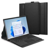 Spigen Stand Folio, juodos spalvos – Microsoft Surface Pro 11/10/9/8