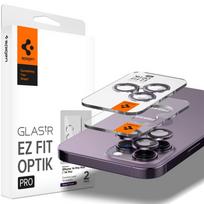 Spigen Glass EZ Fit Optik Pro 2 Pack, deep purple – Apple iPhone 14 Pro/Apple iPhone 14 Pro Max