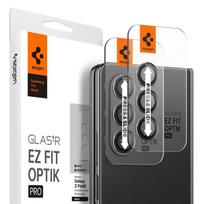 Spigen Glass tR EZ Fit Optik Pro 2 Pack, juodos spalvos – Samsung Galaxy Z Fold5