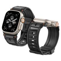 Spigen Rugged Ultra apyrankė, matinės juodos spalvos – Apple Watch 49mm/46mm/45mm/44mm/42mm