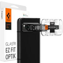 Spigen Glass EZ Fit Optik Pro 2 Pack, juodos spalvos – Google Pixel Fold