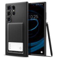 Spigen Liquid Slot, matinės juodos spalvos – Samsung Galaxy S24 Ultra