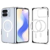 Spigen Ultra Hybrid MagSafe, clear baltos spalvos – Google Pixel 10 Pro Fold