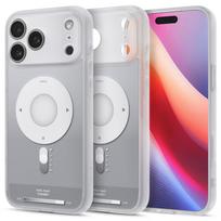 Spigen Ultra Hybrid MagSafe, classic sidabro spalvos – Apple iPhone 17 Pro