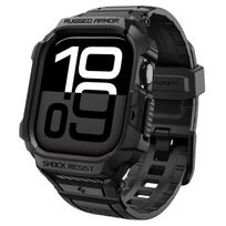 Spigen Rugged Armor Pro 2, matinės juodos spalvos – Apple Watch 11 46mm