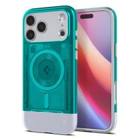 Spigen Classic C1 MagSafe, bondi blue – Apple iPhone 17 Pro
