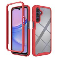 Žvaigždėtas dangus Atsparus smūgiams dėklas, skirtas Samsung A57/A37/A17/A16/A26/A36/A56 Samsung A06 raudona