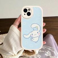 Caroon Cute C-Cinnamorolls Phone Case For IPhone 16 15 14 13 12 11 Pro Max Plus Leather Cover iphone 13pro