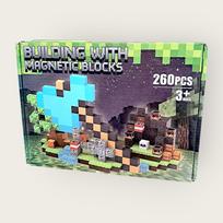 Minecraft magnetiniai blokai kubeliai, 260 det.