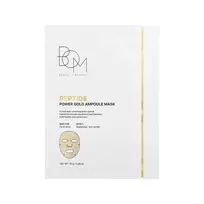 BOM Peptide Power Gold Ampoule Mask - lakštinė veido kaukė