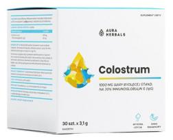 AURA HERBALS Priešpienis 1000 mg, bananų skonio, pakeliai (30 vnt.)