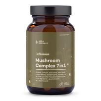 AURA HERBALS Mycodrop, grybų kompleksas 7 viename - 60 kapsulių