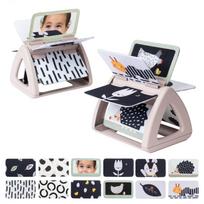 Taf toys lavinamoji besisukanti kontrastinė  knygelė Black & White knygelė kūdikiui