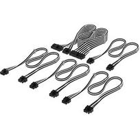 Corsair Elite Premium Individually Sleeved Type-4 PSU Cables Starter Kit, Black/White CP-8920376