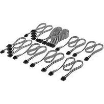 Corsair Elite Premium Individually Sleeved Type-4 PSU Cables Pro Kit, Black/White CP-8920380