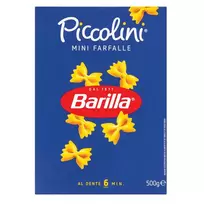 Makaronai BARILLA PICCOLINI MINI FARFALLE, 500 g