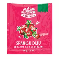 Žolynėlis Spanguolių arbatos koncentratas paketėliuose 30g 1 vnt