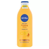 NIVEA stangrinamasis kūno losjonas Q10 + bronze, 400 ml