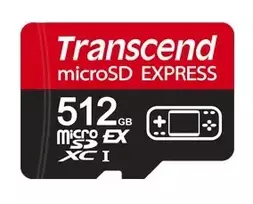 "CARD SD microSD Card 512GB Transcend SD-Express PCIe USD710S"