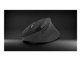 „Acer Smart Fit – pelė – vertikali – ergonomiška – lazerinė – 10 mygtukų – belaidė – 2,4 GHz, „Bluetooth“ 5.0 – belaidis imtuvas (USB)“