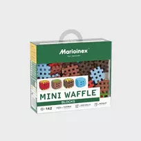 „Marioinex Mini Waffle“ konstruktoriaus kaladėlės, 142 detalės