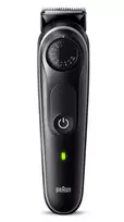 Braun BeardTrimmer 5 80708197 barzdos kirpimo mašinėlė Baterija 40 2 cm Juoda