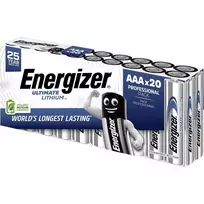 „Energizer Ultimate Lithium L92 Micro AAA“ baterijų dėžutė (20 vnt.)