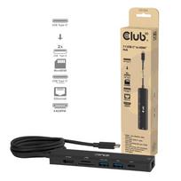 Club 3D 7-1 USB-C to HDMI Hub 4K60Hz PD3.1 140W/3.28ft - Digital/Daten - Digital/Display/Video