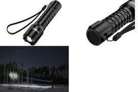 ANSMANN Akku LED-Taschenlampe Survival TS1000RF, schwarz Outdoor-Taschenlampe, Lichtstrom: 1.020 Lumen, Leuchtdauer: - 1 Stück (1600-0711)