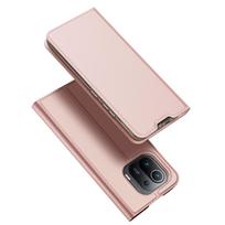 DUX DUCIS Skin Pro knygos tipo dėklas telefonui Xiaomi Mi 11 Pro rožinis