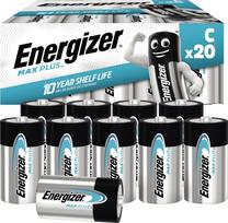 Energizer Max Plus LR14 Baby C Batterie 20er Karton