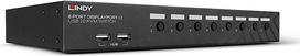 Lindy 8 Port DisplayPort 1.2 & USB 2.0 KVM Switch