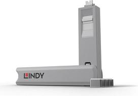 Lindy USB Type C Port Blocker Key - Pack of 4 Blockers, White