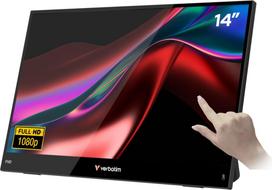 Verbatim Portable 14" FHD Touch Monitor LIGHT Portable monitor Black 14" LCD 1920 x 1080 pixels