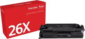 Xerox Everyday™ Black Toner by Xerox compatible with HP 26X (CF226X), High capacity