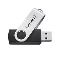 Intenso USB 256GB OFFICE LINE 3.2 Gen1 Silver-Black USB atmintukas USB A tipo 3.2 Gen 1 (3.1 Gen 1) Juoda, Sidabras