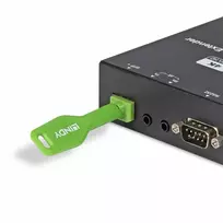 Lindy 47913 jungčių blokatorius Prievadų blokatorius SFP Žalia Akrilonitrilo butadieno stirenas (ABS) 20 vnt